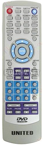 KM-228 пульт для DVD-плеера DVX-7062