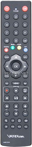RUX7-YC01N / RUX8-YC01N пульт для спутникового ресивера Vantage HD6000 и других