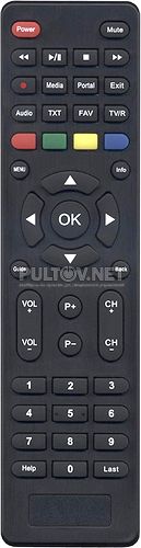 VT-93 T-HD IR пульт для DVB-T2-ресивера Vantage