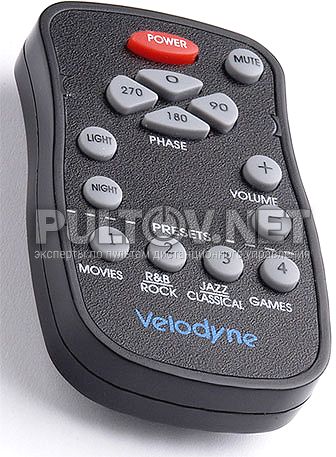 CHT-10R пульт для сабвуфера Velodyne 