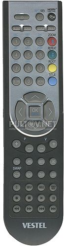 RC1900 , RC5110 пульт для телевизора с DVD VESTEL TV-22850 EL