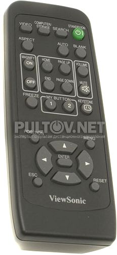 PJ758 пульт для проектора ViewSonic