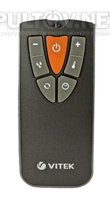 VT-2130 BK пульт для тепловентилятора VITEK