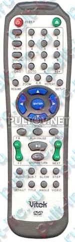 PK-2006B пульт для плееров Vitek VT-4016BT и United DVX-6057