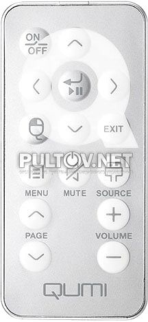 QUMI Q5 пульт для проектора VIVITEK