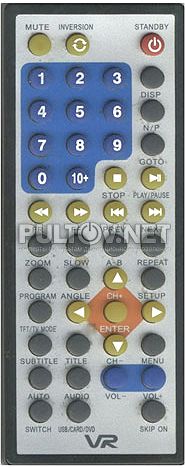 PDV-T090AV пульт для портативного DVD-плеера