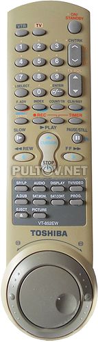 VT-852EW пульт для видеомагнитофона TOSHIBA V-852EW