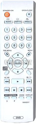 VXX3217 пульт для DVD-плеера Pioneer DV-500K-K и др.