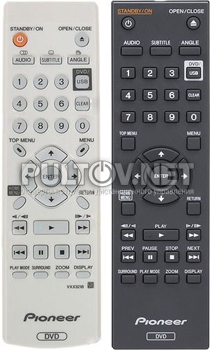 VXX3218 076E0PP041 оригинальный пульт для DVD-плеера с USB Pioneer