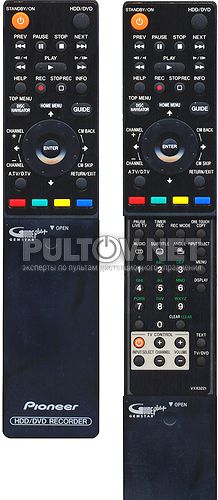VXX3221 пульт для DVD-рекордера Pioneer DVR-LX70D