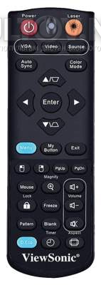 PJD8633WS ( VS14935 ) пульт для проектора ViewSonic