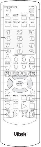 VT-3970 пульт для магнитолы Vitek