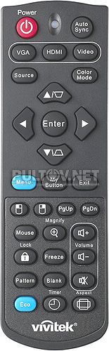 DS230 пульт для проектора Vivitek 