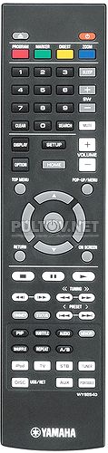 WY92540 пульт для домашнего кинотеатра Yamaha BDX-610