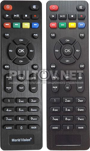 T61M пульт для DVB-T2-приставки World Vision