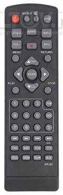 KR-62 пульт для телевизора XPX, LEADSTAR