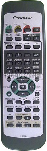 XXD3024 пульт для Mini Compo Hi-Fi-системы Pioneer