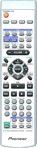 XXD3060 пульт для музыкального центра Pioneer XV-EV31 и др.