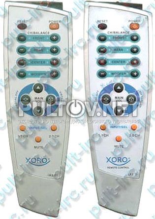 A2.0 и A2.1 пульт для акустики Xoro