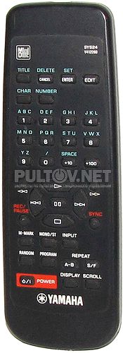 SYS24 V412260 пульт для MD-деки Yamaha MDX-E100 и др.