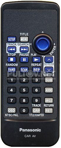 YEFX999256A пульт для автомагнитолы PANASONIC CX-DH801N и других