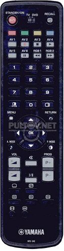 AAX72110 RPD-342 пульт для плазменной панели Yamaha PDM-4220