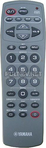 SYS32, V613610, SYS33, V613620 пульт для домашнего кинотеатра VS-10