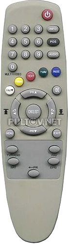 Zehnder ZX620 пульт для спутникового ресивера 