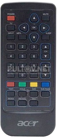 AT2001 пульт для телевизора ACER