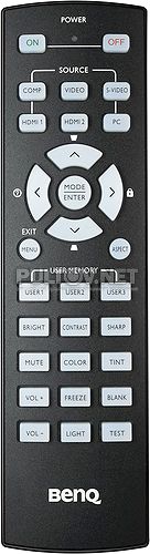 W600+ пульт для проектора BenQ W600+