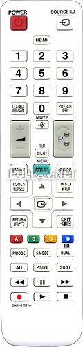 BN59-01081A неоригинальный пульт для телевизора Samsung UE-26C4000PW и др.