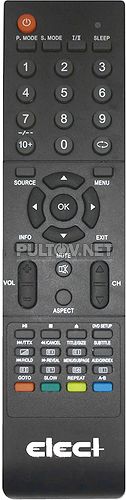 LC32Q61 пульт для телевизора Elect