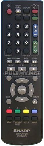 GA718WJPA оригинальный пульт для Blu-ray плеера Sharp BD-HP21H