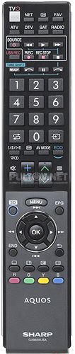 GA983WJSA оригинальный пульт для телевизора Sharp LC-40LE730RU