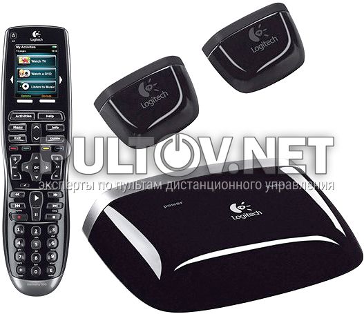 900 + радиоудлинитель от Logitech Harmony