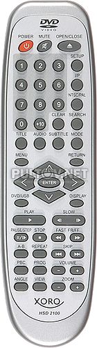 HSD-2100 USB пульт для DVD-плеера