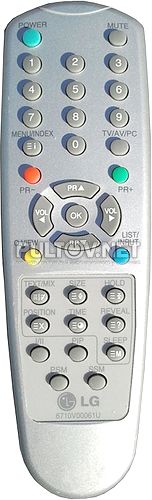 6710V00061U пульт для телевизора LG RT-15LA31