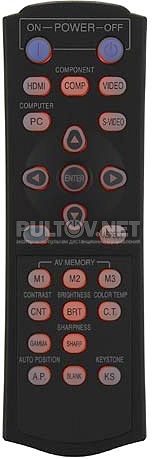 HD4000U пульт для проектора MITSUBISCHI HD4000U
