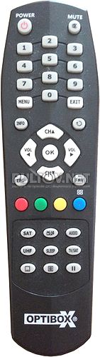 Optibox LIGHT, KPN RE-2100T пульт для спутникового ресивера