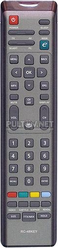 RC-48KEY неоригинальный пульт для телевизоров Acer AT1931 , AT1930 и других