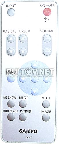 CXJC пульт для проектора Sanyo PLC-XW20A 