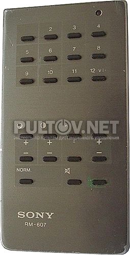 RM-607 пульт для телевизора Sony