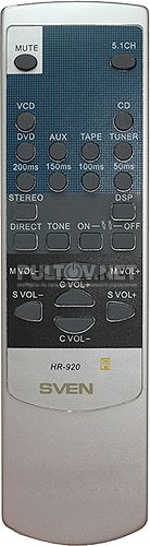 HR-920 пульт для усилителя Sven 