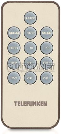 TF-CSRP3420 пульт для магнитолы Telefunken 