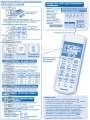 Описание пульта Panasonic CWA75C3173 , CWA75C3002, CWA75C3186, A75C3186 (фото 2)